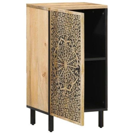 vidaXL Armario auxiliar madera maciza de mango 40x33x75 cm