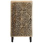 vidaXL Armario auxiliar madera maciza de mango 40x33x75 cm vidaXL Armario auxiliar madera maciza de mango 40x33x75 cm