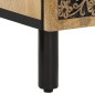 vidaXL Armario auxiliar madera maciza de mango 40x33x75 cm vidaXL Armario auxiliar madera maciza de mango 40x33x75 cm