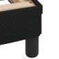 vidaXL Estructura de cama con cabecero de tela negro 80x200 cm vidaXL Estructura de cama con cabecero de tela negro 80x200 cm