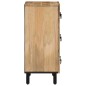 vidaXL Armario auxiliar madera maciza de mango 60x33x75 cm vidaXL Armario auxiliar madera maciza de mango 60x33x75 cm