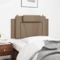 vidaXL Cabecero de cama acolchado cuero sintético capuchino 100 cm vidaXL Cabecero de cama acolchado cuero sintético capuchino 100 cm