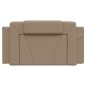 vidaXL Cabecero de cama acolchado cuero sintético capuchino 100 cm vidaXL Cabecero de cama acolchado cuero sintético capuchino 100 cm