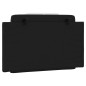 vidaXL Cabecero de cama acolchado cuero sintético negro y blanco 80 cm vidaXL Cabecero de cama acolchado cuero sintético negro y blanco 80 cm