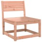 vidaXL Juego de sofás de jardín 5 pzas madera maciza de abeto Douglas