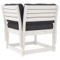 vidaXL Set sofás jardín 5 pzas con cojines madera maciza pino blanco vidaXL Set sofás jardín 5 pzas con cojines madera maciza pino blanco
