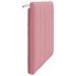 vidaXL Cabecero de cama acolchado terciopelo rosa 100 cm vidaXL Cabecero de cama acolchado terciopelo rosa 100 cm