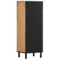 vidaXL Armario auxiliar madera maciza de mango 40x33x110 cm  