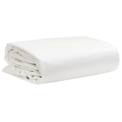 vidaXL Lona blanca 5x7 m 600 g/m²