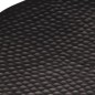 vidaXL Mesa de centro aluminio martillado latón negro Ø 50x30 cm