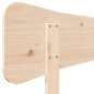 vidaXL Cabecero de madera maciza de pino 135 cm vidaXL Cabecero de madera maciza de pino 135 cm