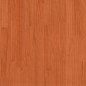 vidaXL Juego de sofás de jardín 3 pzas madera maciza pino marrón cera