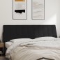 vidaXL Cabecero de cama acolchado terciopelo negro 180 cm vidaXL Cabecero de cama acolchado terciopelo negro 180 cm