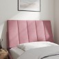 vidaXL Cabecero de cama acolchado terciopelo rosa 80 cm vidaXL Cabecero de cama acolchado terciopelo rosa 80 cm