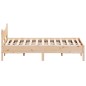 vidaXL Estructura de cama madera maciza de pino 120x200 cm vidaXL Estructura de cama madera maciza de pino 120x200 cm