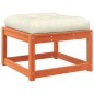 vidaXL Set de sofás jardín 5 pzas con cojines madera pino marrón cera vidaXL Set de sofás jardín 5 pzas con cojines madera pino marrón cera