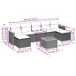 vidaXL Set de sofás de jardín 8 pzas y cojines ratán sintético gris vidaXL Set de sofás de jardín 8 pzas y cojines ratán sintético gris