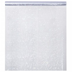 vidaXL Lámina de ventana esmerilada patrón arco iris 3D PVC 60x2000 cm