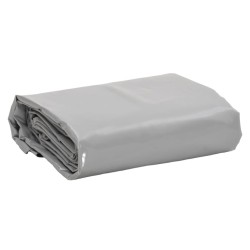 vidaXL Lona gris 3x6 m 600 g/m²