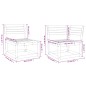vidaXL Juego de sofás de jardín 6 piezas madera de pino impregnada vidaXL Juego de sofás de jardín 6 piezas madera de pino impregnada