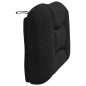 vidaXL Cabecero de cama acolchado tela negro 90 cm vidaXL Cabecero de cama acolchado tela negro 90 cm