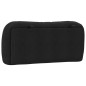 vidaXL Cabecero de cama acolchado tela negro 90 cm vidaXL Cabecero de cama acolchado tela negro 90 cm