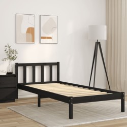 vidaXL Láminas de somier de cama madera maciza de pino 90x200 cm