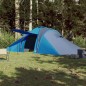 vidaXL Tienda de campaña 6 personas tafetán 185T azul 576x238x193 cm