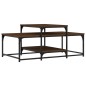 vidaXL Mesa de centro madera de ingeniería roble marrón 102x60x45 cm vidaXL Mesa de centro madera de ingeniería roble marrón 102x60x45 cm