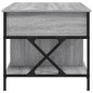 vidaXL Mesa de centro madera ingeniería metal gris Sonoma 100x55x50 cm vidaXL Mesa de centro madera ingeniería metal gris Sonoma 100x55x50 cm