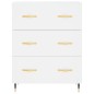 vidaXL Aparador alto madera contrachapada blanco 69,5x34x180 cm vidaXL Aparador alto madera contrachapada blanco 69,5x34x180 cm