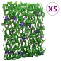 vidaXL Enrejado expansible hiedra artificial verde 5 uds 180x70 cm vidaXL Enrejado expansible hiedra artificial verde 5 uds 180x70 cm