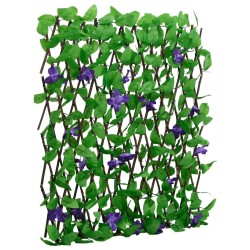 vidaXL Enrejado expansible hiedra artificial verde 5 uds 180x70 cm