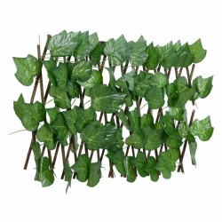 vidaXL Enrejado valla expansible de parra artificial verde 180x20 cm