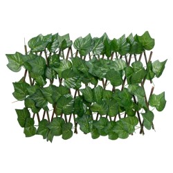 vidaXL Enrejado valla expansible de parra artificial verde 180x20 cm