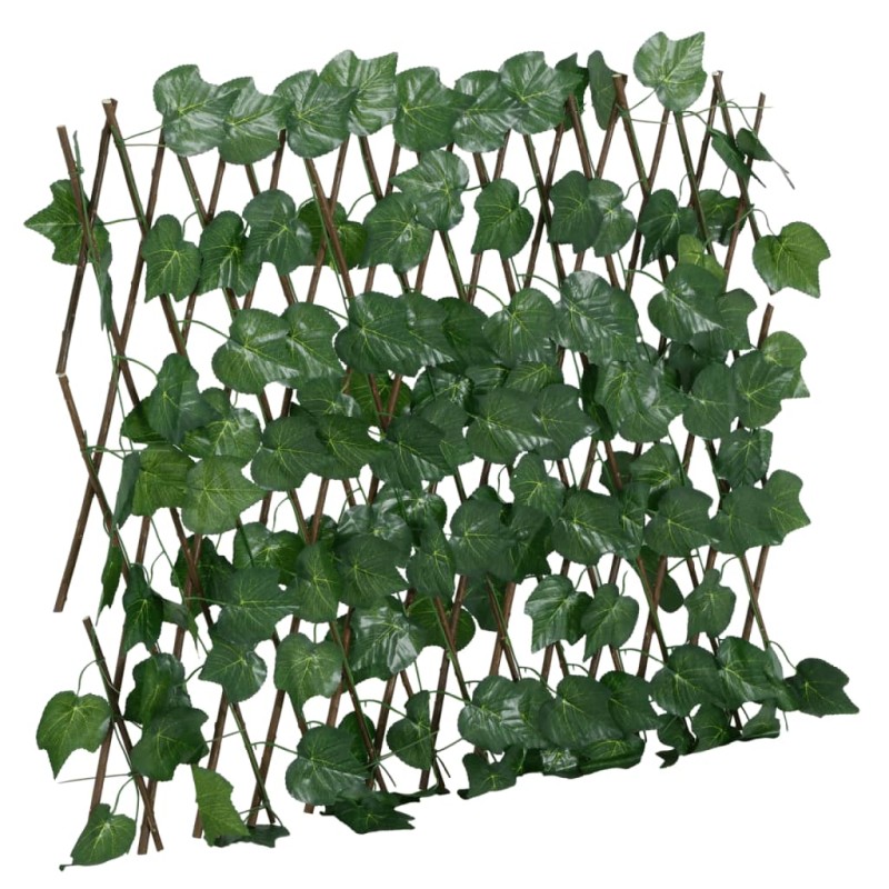 vidaXL Enrejado valla expansible de parra artificial verde 190x60 cm vidaXL Enrejado valla expansible de parra artificial verde 190x60 cm