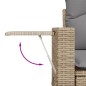 vidaXL Juego de sofás jardín con cojines beige 10 pzas ratán sintético vidaXL Juego de sofás jardín con cojines beige 10 pzas ratán sintético
