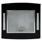vidaXL Campana extractora de isla sensor táctil LCD vidrio templado vidaXL Campana extractora de isla sensor táctil LCD vidrio templado