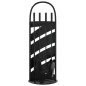 vidaXL Set de herramientas para chimenea 5 pzas acero 23x15x66 cm vidaXL Set de herramientas para chimenea 5 pzas acero 23x15x66 cm