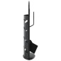 vidaXL Set de herramientas para chimenea 5 pzas acero 23x15x66 cm vidaXL Set de herramientas para chimenea 5 pzas acero 23x15x66 cm