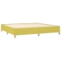 vidaXL Cama box spring con colchón tela verde 200x200 cm vidaXL Cama box spring con colchón tela verde 200x200 cm