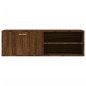 vidaXL Mueble de TV madera de ingeniería marrón roble 120x34x37 cm