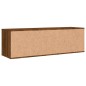 vidaXL Mueble de TV madera de ingeniería marrón roble 120x34x37 cm