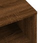 vidaXL Mueble de TV madera de ingeniería marrón roble 120x34x37 cm