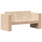 vidaXL Sofá de jardín de 2 plazas madera maciza de pino 134x60x62 cm vidaXL Sofá de jardín de 2 plazas madera maciza de pino 134x60x62 cm