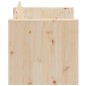 vidaXL Sofá de jardín de 2 plazas madera maciza de pino 134x60x62 cm vidaXL Sofá de jardín de 2 plazas madera maciza de pino 134x60x62 cm