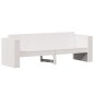 vidaXL Sofá de jardín 3 plazas madera maciza pino blanco 189x60x62 cm vidaXL Sofá de jardín 3 plazas madera maciza pino blanco 189x60x62 cm