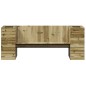 vidaXL Banco con jardineras madera de pino impregnada 167,5x60x65 cm vidaXL Banco con jardineras madera de pino impregnada 167,5x60x65 cm