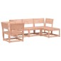 vidaXL Juego de sofás de jardín 5 pzas madera maciza de abeto Douglas vidaXL Juego de sofás de jardín 5 pzas madera maciza de abeto Douglas