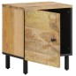 vidaXL Mesita de noche de madera maciza de mango 40x33x46 cm vidaXL Mesita de noche de madera maciza de mango 40x33x46 cm